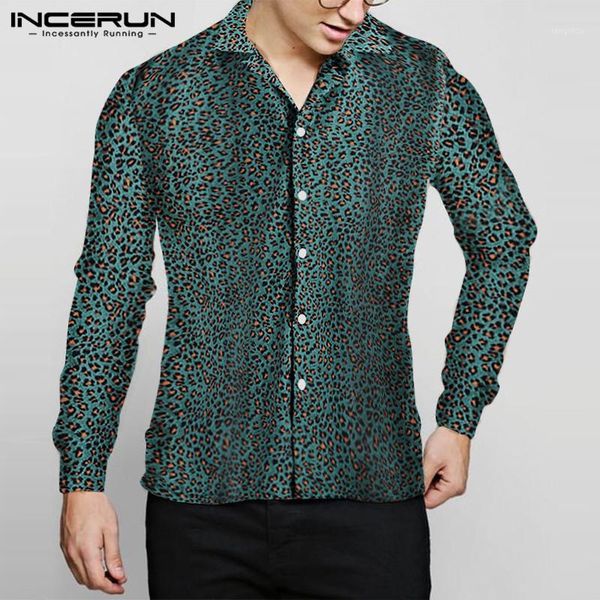 incerun fashion men leopard print shirt long sleeve casual high street blouse nightclub button lapel brand social shirt men 20191, White;black
incerun fashion men leopard print shirt long sleeve casual high street blouse nightclub button lapel brand social shirt men 20191, White;black