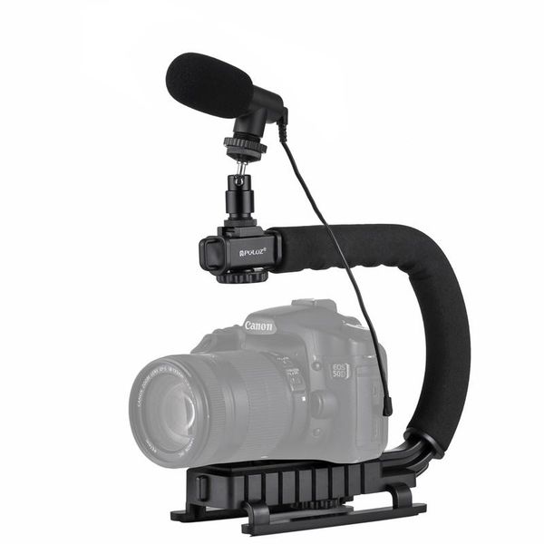 u/c shape portable handheld dv bracket stabilizer video microphone kit cold shoe tripod head for slr cameras and home dv camera
u/c shape portable handheld dv bracket stabilizer video microphone kit cold shoe tripod head for slr cameras and home dv camera