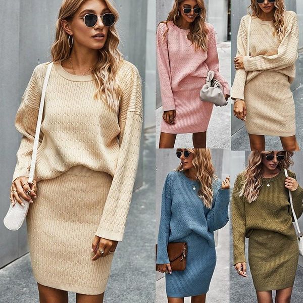 elegant knitted two piece sets women outfits sweater and skirts 2020 long sleeve ladies autumn winter clothes blue knitwear, Gray
elegant knitted two piece sets women outfits sweater and skirts 2020 long sleeve ladies autumn winter clothes blue knitwear, Gray