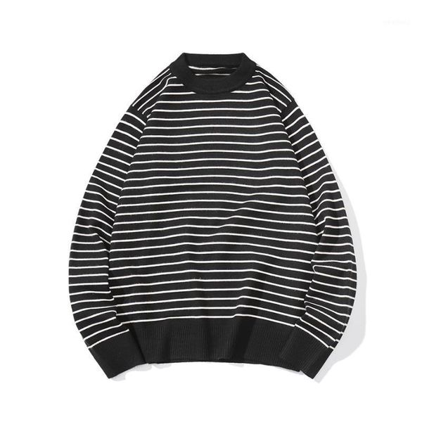 pullover men brand clothing 2020 autumn winter slim fit sweater men casual striped sweaters pull jumper streetwear clothes1, White;black
pullover men brand clothing 2020 autumn winter slim fit sweater men casual striped sweaters pull jumper streetwear clothes1, White;black