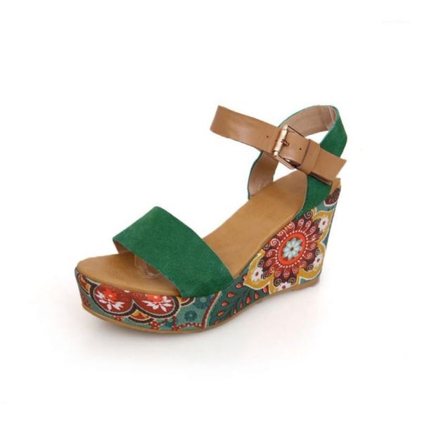 women's leather frosted lady sandals wedges sandals fashion floral water table cloth and comfortable leisure female1, Black
women's leather frosted lady sandals wedges sandals fashion floral water table cloth and comfortable leisure female1, Black