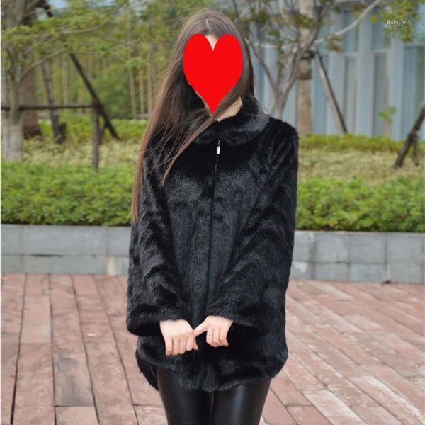 winter casual women turtleneck coat plus size 6xl synthetic fur coats and jackets white/black loose overcoat1
winter casual women turtleneck coat plus size 6xl synthetic fur coats and jackets white/black loose overcoat1