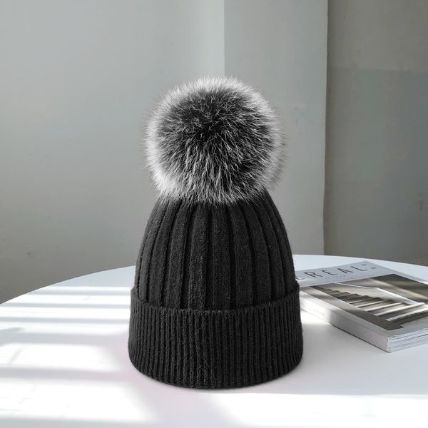 beanie/skull caps winter brand female fur pom poms hat for women girl 's knitted beanies cap thick skullies, Blue;gray
beanie/skull caps winter brand female fur pom poms hat for women girl 's knitted beanies cap thick skullies, Blue;gray