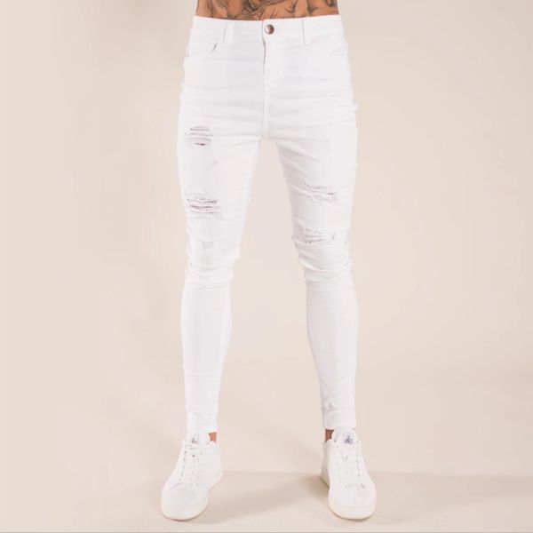 2020 spring and summer thin men's jeans teenagers casual knee holes slimming tight pants tight pantsmen's pants xajv4, Blue
2020 spring and summer thin men's jeans teenagers casual knee holes slimming tight pants tight pantsmen's pants xajv4, Blue