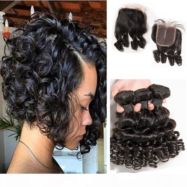 9a brazilian loose wave hair weaves 3 bundles with closure middle 3 part double weft human hair extensions loose deep wave hair, Black;brown
9a brazilian loose wave hair weaves 3 bundles with closure middle 3 part double weft human hair extensions loose deep wave hair, Black;brown