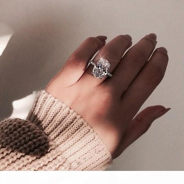 classic female ring 925 sterling silver oval cut 3ct diamond engagement wedding band rings for women men jewelry gift, Slivery;golden
classic female ring 925 sterling silver oval cut 3ct diamond engagement wedding band rings for women men jewelry gift, Slivery;golden