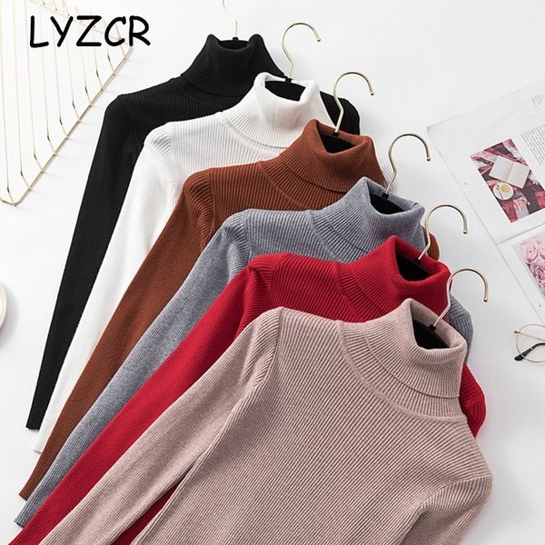 women turtleneck sweater knitwear thick winter warm women's turtleneck pullover sweater for women white sweaters female 201023, White;black
women turtleneck sweater knitwear thick winter warm women's turtleneck pullover sweater for women white sweaters female 201023, White;black