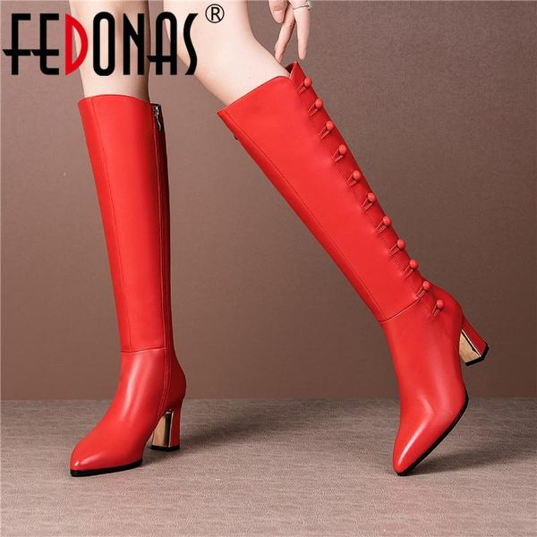 fedonas women fashion winter boots with heels 2020 autumn winter genuine leather shoes woman night club knee high boots, Black
fedonas women fashion winter boots with heels 2020 autumn winter genuine leather shoes woman night club knee high boots, Black