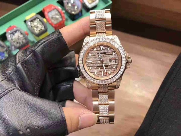 selling gold and diamond watch, automatic date, stainless steel watch, 40mm waterproof luxury men's watch, classic style, Slivery;brown
selling gold and diamond watch, automatic date, stainless steel watch, 40mm waterproof luxury men's watch, classic style, Slivery;brown