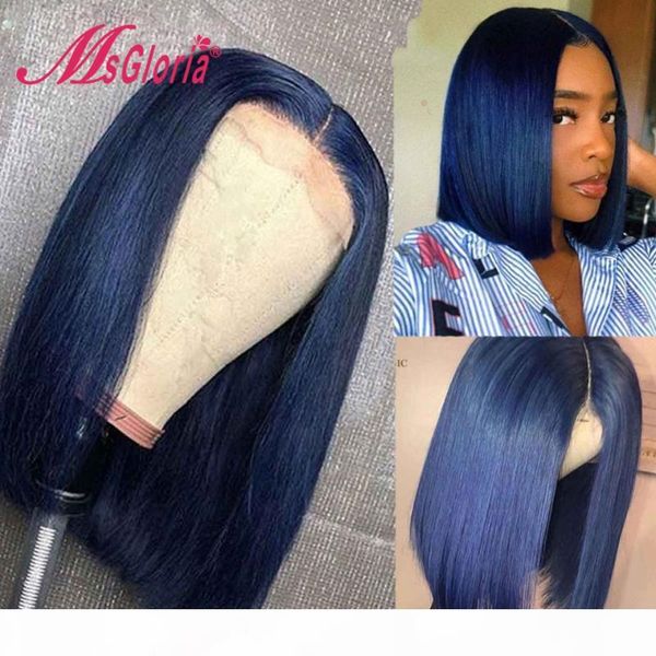 blue bob 180% part lace wig pre plucked lace front human hair wigs for women straight brazilian remy hair bleached knots, Black;brown
blue bob 180% part lace wig pre plucked lace front human hair wigs for women straight brazilian remy hair bleached knots, Black;brown