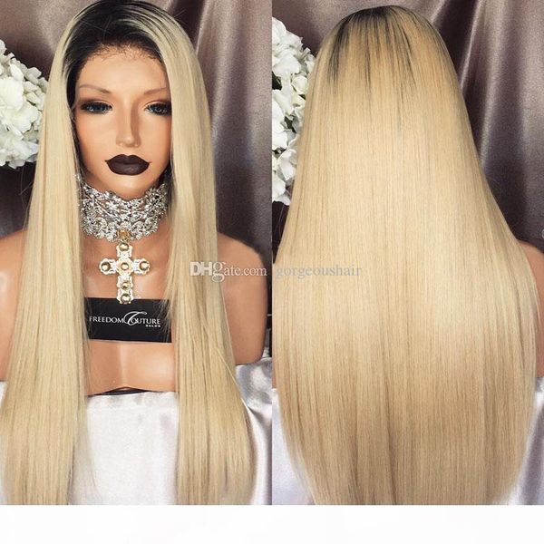 glueless full lace ombre blonde wigs 1b 613# light blonde virgin brazilian human hair silky straight blonde lace front wig, Black;brown
glueless full lace ombre blonde wigs 1b 613# light blonde virgin brazilian human hair silky straight blonde lace front wig, Black;brown