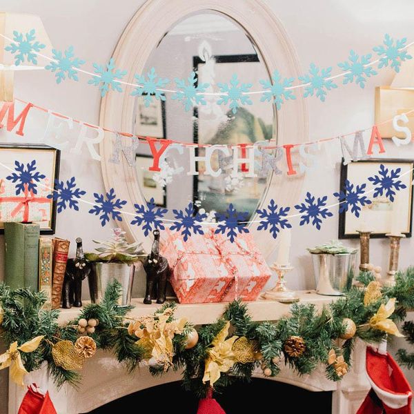 1set snowflake strings christmas tree hanging pendant ornaments new year party decoration snowflake strip flag garlands bbyawl bwkf
1set snowflake strings christmas tree hanging pendant ornaments new year party decoration snowflake strip flag garlands bbyawl bwkf