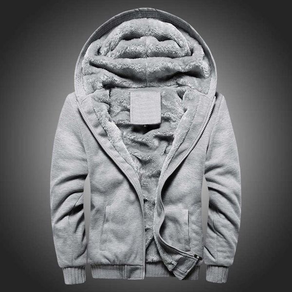 winter new sweater hooded autumn and baseball uniform korean sports plush thickened men's large coat, Gray
winter new sweater hooded autumn and baseball uniform korean sports plush thickened men's large coat, Gray