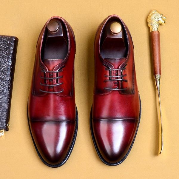 luxury classic mens oxfords dress shoes genuine cow leather formal office shoes pointed toe lace up wedding party men a155, Black
luxury classic mens oxfords dress shoes genuine cow leather formal office shoes pointed toe lace up wedding party men a155, Black