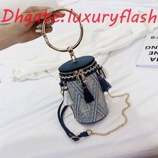 hbp luxuryflash national style ring portable single shoulder straw cylinder small fairy tassel bucket bag tide
hbp luxuryflash national style ring portable single shoulder straw cylinder small fairy tassel bucket bag tide
