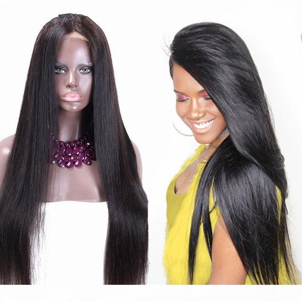 malaysian straight lace front wig with baby hairs 100 unprocessed virgin pre plucked glueless full lace straight human hair wigs for women, Black;brown
malaysian straight lace front wig with baby hairs 100 unprocessed virgin pre plucked glueless full lace straight human hair wigs for women, Black;brown