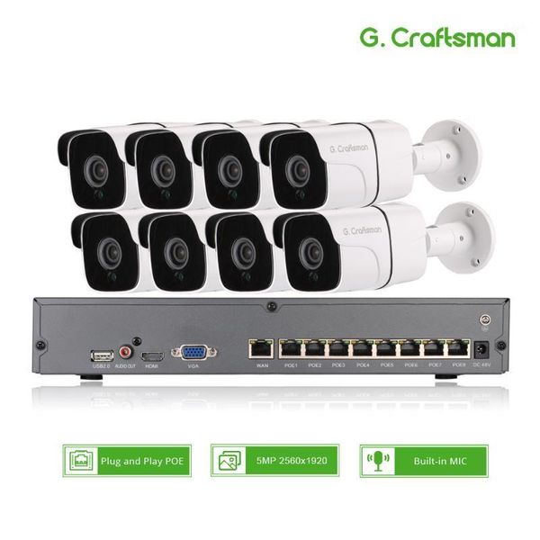 8ch 5mp audio poe kit h.265 system cctv security nvr outdoor waterproof ip camera surveillance alarm video record g.1
8ch 5mp audio poe kit h.265 system cctv security nvr outdoor waterproof ip camera surveillance alarm video record g.1