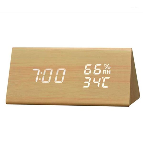 humidity and temperature alarm clock triangle digital baby room wood mute luminous led electronic gift1 wall clocks
humidity and temperature alarm clock triangle digital baby room wood mute luminous led electronic gift1 wall clocks