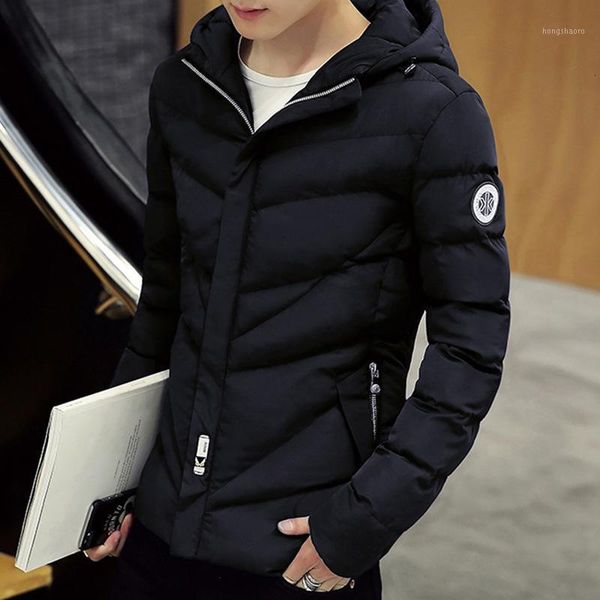 man cotton-padded clothes thickening solid color men's wear youth handsome winter even hat trend down cotton loose coat male1, Black
man cotton-padded clothes thickening solid color men's wear youth handsome winter even hat trend down cotton loose coat male1, Black