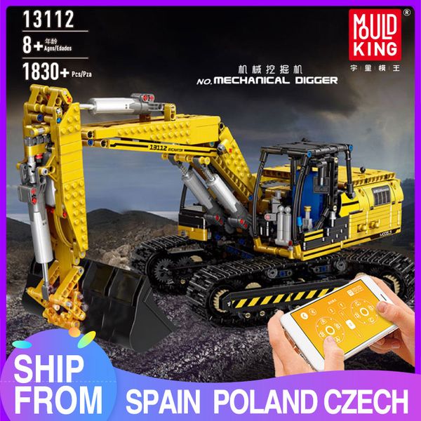 mould king technic motorized excavator truck link belt 250 x 3 - pf version truck model building blocks bricks kids toys gifts 1008
mould king technic motorized excavator truck link belt 250 x 3 - pf version truck model building blocks bricks kids toys gifts 1008