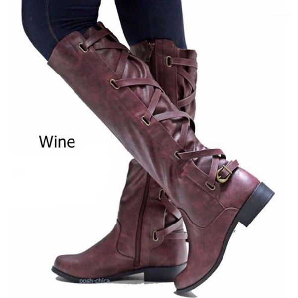 women's winter shoes knee high boots plus big size pu leather brand cross-tied women shoes lace up winter boots1, Black
women's winter shoes knee high boots plus big size pu leather brand cross-tied women shoes lace up winter boots1, Black