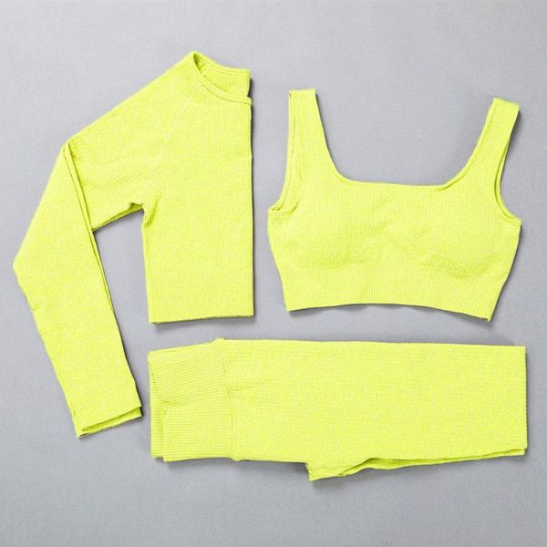 yoga outfits 3pcs/set women sport suit set gym workout clothes long sleeve fitness crop bra + high waist seamless leggings, White;red
yoga outfits 3pcs/set women sport suit set gym workout clothes long sleeve fitness crop bra + high waist seamless leggings, White;red