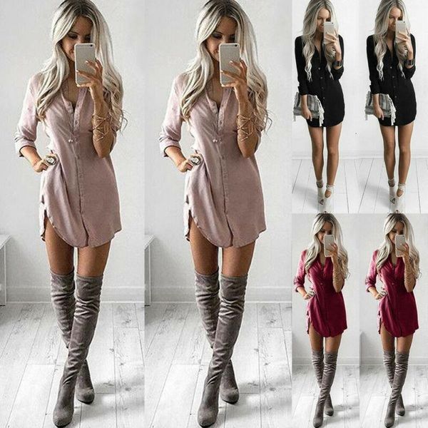 fashion women dress summer dress cool casual shirt dress tunic ladies loose blouse mini streetwear uniform, Black;gray
fashion women dress summer dress cool casual shirt dress tunic ladies loose blouse mini streetwear uniform, Black;gray