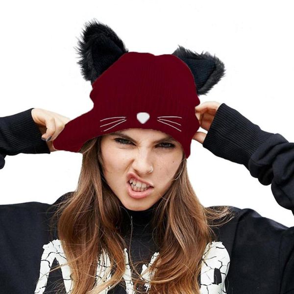 wholesale fashion women cute winter beanies hat cat ears soft skullcap beanies hat cap girls female fashion design bonnet, Blue;gray
wholesale fashion women cute winter beanies hat cat ears soft skullcap beanies hat cap girls female fashion design bonnet, Blue;gray