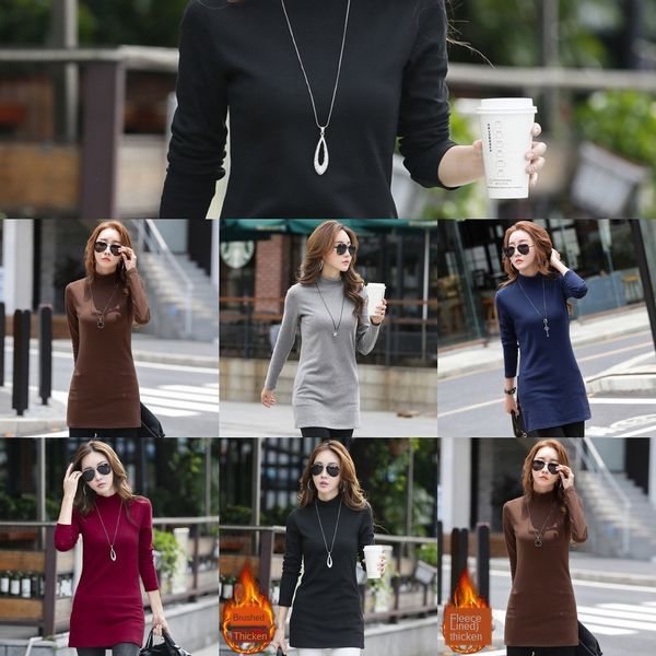 new long sleeve korean version trousers t- trousers slim autumn women's mid long bottom shirt women's t-shirt rpazs, White
new long sleeve korean version trousers t- trousers slim autumn women's mid long bottom shirt women's t-shirt rpazs, White