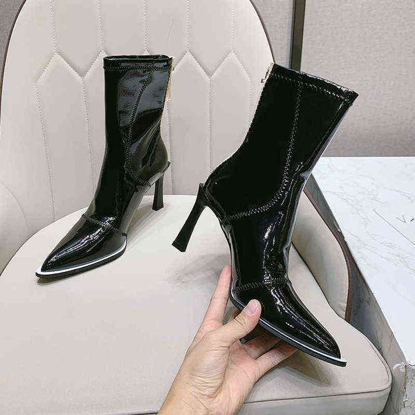high heels casual sandals shoes versatile solid women's boots fall 2022 pointed thin middle tube shoesrt back zipper, Black
high heels casual sandals shoes versatile solid women's boots fall 2022 pointed thin middle tube shoesrt back zipper, Black