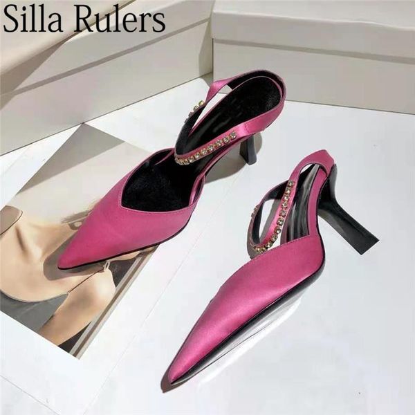 2021 new stain one strap summer sandals woman pointed toe rhinestone strap high heels party shoes woman runway wedinng shoes, Black
2021 new stain one strap summer sandals woman pointed toe rhinestone strap high heels party shoes woman runway wedinng shoes, Black
