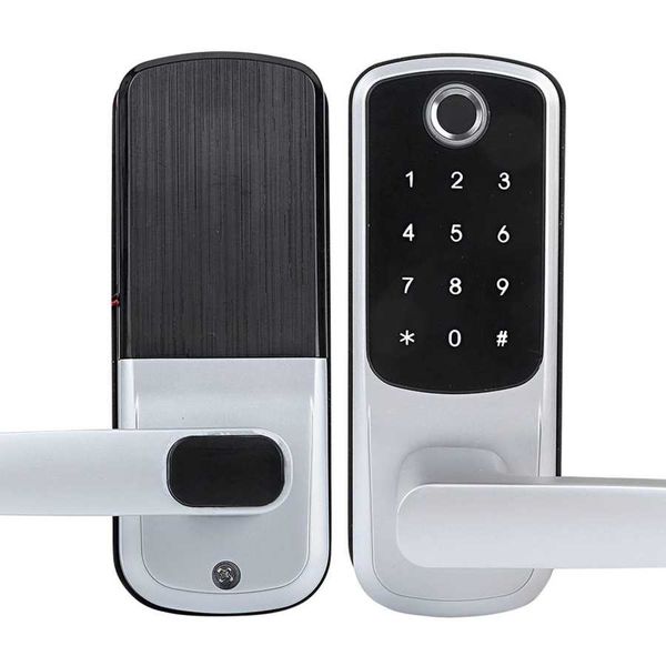 wifi smart lock fingerprint password card remote unlock touch screen w/mechanical key for tuya intelligent electronic lock
wifi smart lock fingerprint password card remote unlock touch screen w/mechanical key for tuya intelligent electronic lock
