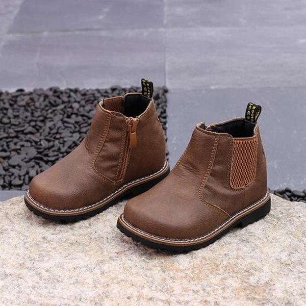 autumn winter children leather boots cow split leather boots boys girls baby zip shoes fashion kids ankle boots 04b sqcwbl toys2010, Black
autumn winter children leather boots cow split leather boots boys girls baby zip shoes fashion kids ankle boots 04b sqcwbl toys2010, Black
