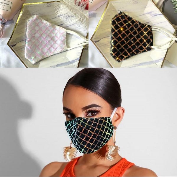 lace lattice sequin face mask fashion earloop adjustable black protect mascarilla women breathable anti dust mouth respirator 5 2hs g2
lace lattice sequin face mask fashion earloop adjustable black protect mascarilla women breathable anti dust mouth respirator 5 2hs g2