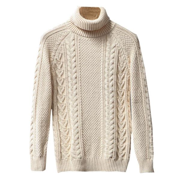 men's sweaters 2021 brand quality 100% pure cotton autumn/winter turtleneck sweater casual warm pullover men, White;black
men's sweaters 2021 brand quality 100% pure cotton autumn/winter turtleneck sweater casual warm pullover men, White;black