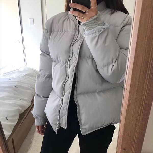 корейский зимняя ветровки мода повседневная куртка элегантный хлопок padded теплый твердая верхняя одежда хлеб coat 4 цвета, Black
корейский зимняя ветровки мода повседневная куртка элегантный хлопок padded теплый твердая верхняя одежда хлеб coat 4 цвета, Black