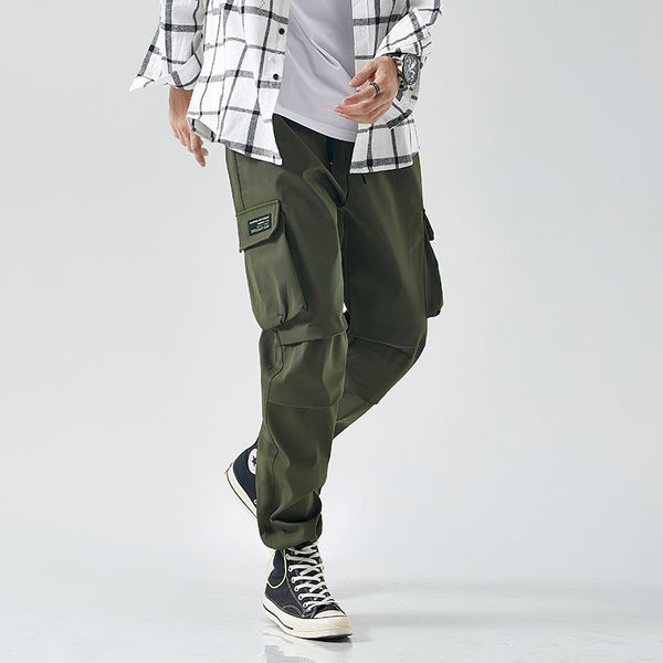 2021 new hip hop streetwear sport spring harem rock load pocket fashionable men fashion runners skate pants we11, Black
2021 new hip hop streetwear sport spring harem rock load pocket fashionable men fashion runners skate pants we11, Black