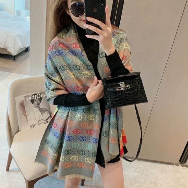 888luxury winter scarf for women's brand, designer of the brand wool and cotton brand men's scarf fashion women's colo, Blue;gray
888luxury winter scarf for women's brand, designer of the brand wool and cotton brand men's scarf fashion women's colo, Blue;gray