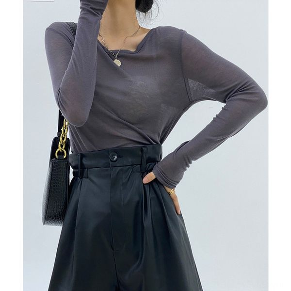 guangzhou shisanhang korean women's bottoming 2020 autumn new style with long sleeve t-shirt for coat t-shirt women 5212q fzhey fzhe, White
guangzhou shisanhang korean women's bottoming 2020 autumn new style with long sleeve t-shirt for coat t-shirt women 5212q fzhey fzhe, White