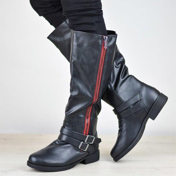 women boots pu leather zipper retro casual womans booties gladiator low heel shoes ladies fashion botas mujer invierno tw597, Black
women boots pu leather zipper retro casual womans booties gladiator low heel shoes ladies fashion botas mujer invierno tw597, Black