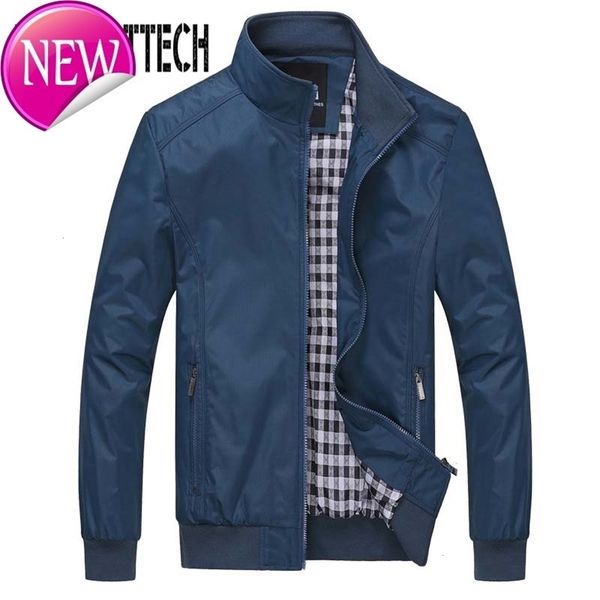 jacket men spring autumn solid casual bomber jacket plus size 5xl 6xl mens jackets and coats waterproof windbreaker, Black 
jacket men spring autumn solid casual bomber jacket plus size 5xl 6xl mens jackets and coats waterproof windbreaker, Black