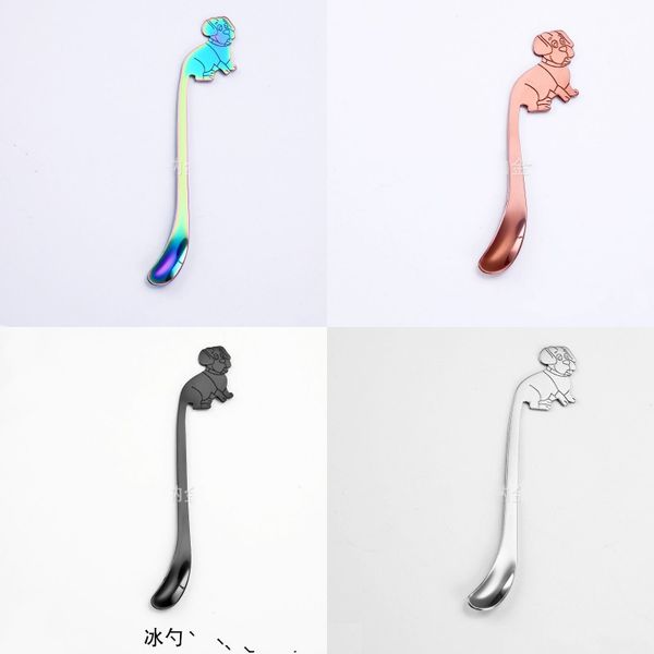 ice scoop stainless steel dessert color plating coffee spoons cartoon dog head many colour the stirring rod factory direct selling 4mn p1
ice scoop stainless steel dessert color plating coffee spoons cartoon dog head many colour the stirring rod factory direct selling 4mn p1