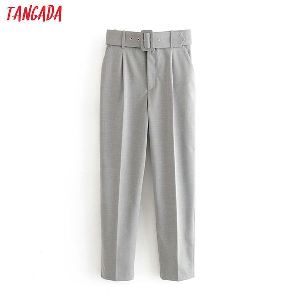 tangada 2020 fashion women elegant gray suit pants trousers with slash pockets zipper office lady pants pantalon 6a59 1017, Black;white
tangada 2020 fashion women elegant gray suit pants trousers with slash pockets zipper office lady pants pantalon 6a59 1017, Black;white