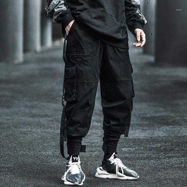 darkly style men joggers pants multi-pocket elastic waist harem pants men hip hop streetwear sweatpants pencil 2020 new1, Black
darkly style men joggers pants multi-pocket elastic waist harem pants men hip hop streetwear sweatpants pencil 2020 new1, Black