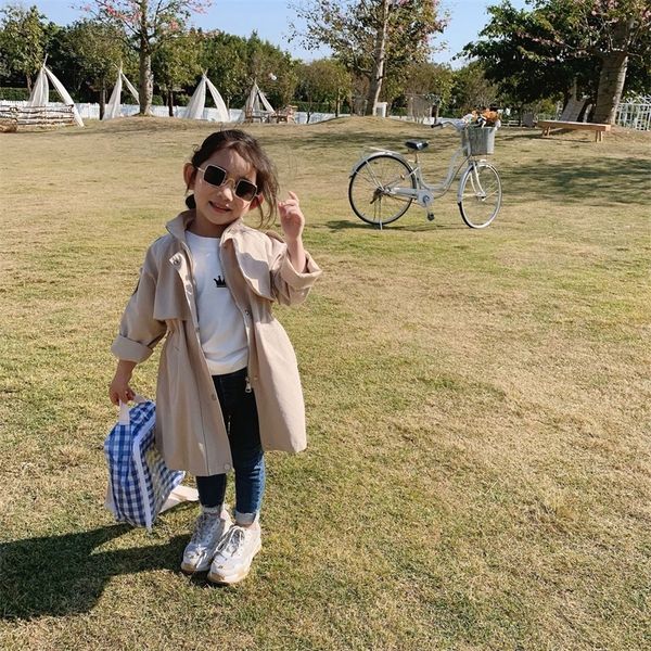 spring new arrival korean style cotton pure color fashion all-match casual long windbreaker coat for cool cute baby girls 201106, Camo
spring new arrival korean style cotton pure color fashion all-match casual long windbreaker coat for cool cute baby girls 201106, Camo