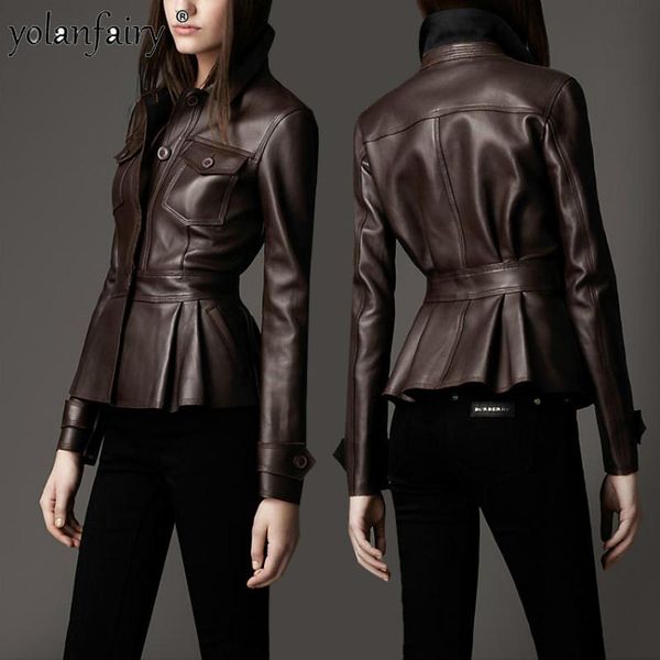 spring autumn natural genuine leather jacket women korean vintage 100% real leather coat female elegant real coats 22, Black
spring autumn natural genuine leather jacket women korean vintage 100% real leather coat female elegant real coats 22, Black