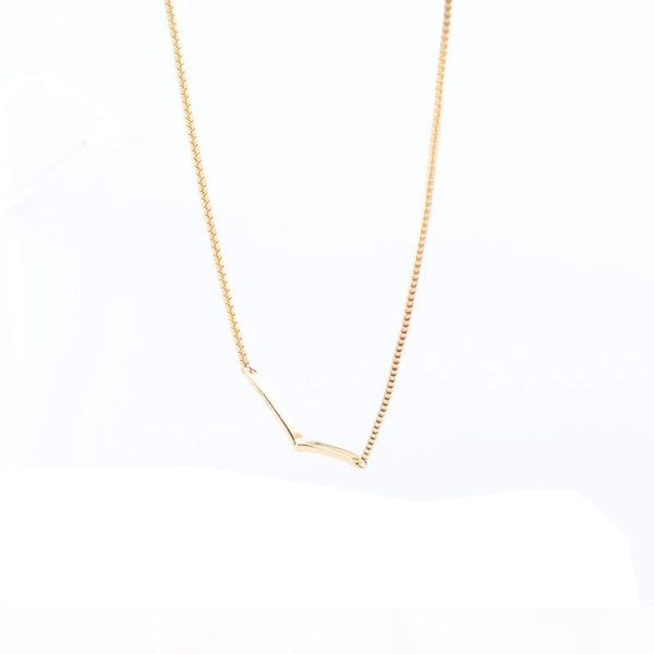 yellow gold plated polished wishbone necklace women wedding gift for pandora sterling silver chain necklaces with original box
yellow gold plated polished wishbone necklace women wedding gift for pandora sterling silver chain necklaces with original box