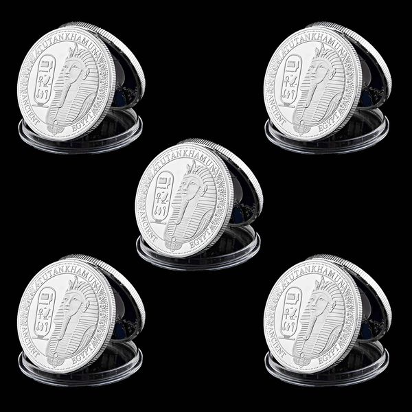 5pcs egyptian sphinx pyramid novelty craft silver plated 1oz commemorative coin collection
5pcs egyptian sphinx pyramid novelty craft silver plated 1oz commemorative coin collection