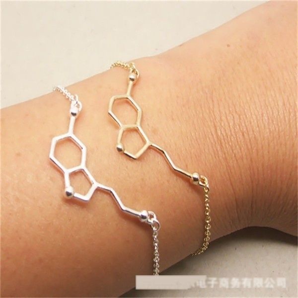 nnzck raw jewelry dopamine molecular 4psut structure molecular science popular science bracelet bracelet small commodities chemical, Golden;silver
nnzck raw jewelry dopamine molecular 4psut structure molecular science popular science bracelet bracelet small commodities chemical, Golden;silver