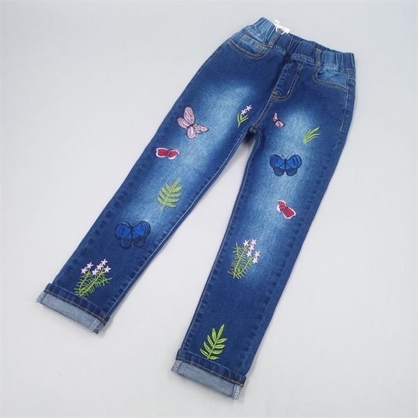 chumhey 3-16 girls jeans spring cotton stretchy soft denim pants kids trousers embroidery flowers toldder clothes girls clothing y200409, Blue
chumhey 3-16 girls jeans spring cotton stretchy soft denim pants kids trousers embroidery flowers toldder clothes girls clothing y200409, Blue